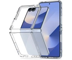 Dėklas „Tech-Protect Flexair Hybrid Galaxy Z Flip 7“ skaidrus