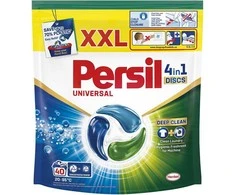 Skalbimo kapsulės PERSIL DISCS Baltas 40VNT