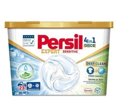 Skalbimo kapsulės PERSIL DISCS SENSITIVE 23SKALB
