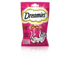 Skanėstai katėms Dreamies, su jautiena, 60 gr
