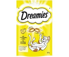 Skanėstai katėms Dreamies su sūriu, 60 g