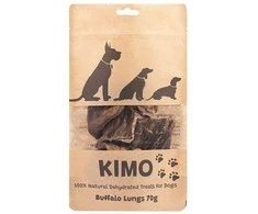 Bikuvalt Kaivana Dog Natūralūs Skanėstai džiovinti buivolų plaučių gabaliukai 100g