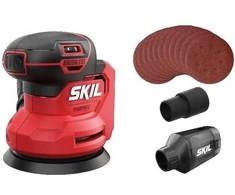 Skil Red Skil_Red Akumuliatorinis ekscentrinis šlifuoklis Skil 3751CA, 20 V