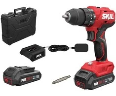 Skil_Red Akumuliatorinis smūginis gręžtuvas Skil 3021HB 20V 2x2Ah