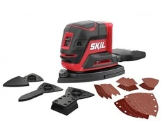 Skil Red Skil_Red ŠLIFUOKLIS TRIKAMPIS AKUM 3720CD 20V BL