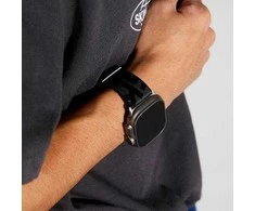 Skinarma Band Spunk Apple Watch Ultra pewter žalios spalvos