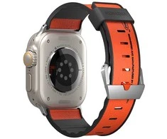 Skinarma apyrankė Spunk Apple Watch Ultra 49mm oranžinės spalvos