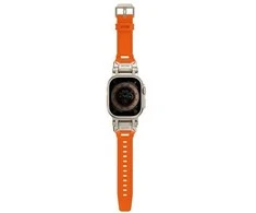 Skinarma apyrankė Titon Apple Watch Ultra 49mm oranžinės spalvos