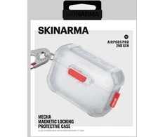 Skinarma dėklas Mecha AirPods Pro 2 frost