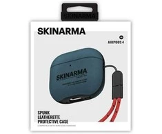 Skinarma dėklas Spunk AirPods 4 mėlynas