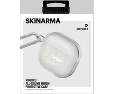 Dėklas Skinarma Kinzoku skirtas AirPods 4 frost