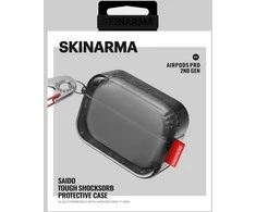 Dėklas Skinarma Saido to AirPods Pro 2 juodos spalvos