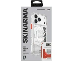 Skinarma Sonix dėklas skirtas Apple iPhone 17 Pro Max Magnetic Charging skaidrus