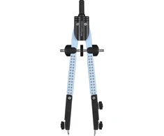 Skriestuvas Faber-Castell Grip, melsvos spalvos