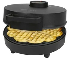 Skrudintuvas Clatronic WA 3832 1 waffle(s) 1200 W Juodas