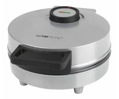 Skrudintuvas Clatronic HA 3833 1 waffle(s) 1200 W Juodas, Sidabrinis