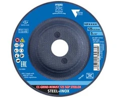 Šlifavimo diskas PFERD CC-Grind-Robust 125 SGP Steelox