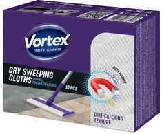Šluostės grindims sausos Vortex 10vnt