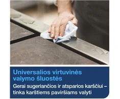 Šluostės Tork, virtuvinė valomoji W4 (473179), 1 sluoksnis, baltos spalvos, 80 vnt.
