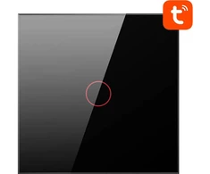Smart Light Switch WiFi Avatto TS02-EU-B1 1 Way TUYA juodos spalvos