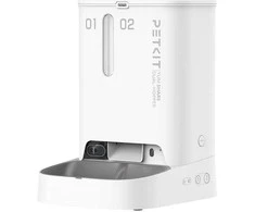 Automatinė šėrykla Petkit YumShare Dual Hopper, baltos spalvos
