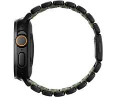 Nomad Stratos Band Juodas Titanium Forest Žalias FKM AW 45/46/49mm