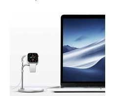 SODI stovas Apple Watch SAW-300 sidabro spalvos