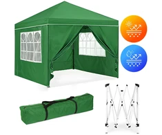 MultiGarden Sodo palapinė 3x3m. žalia + 4 sienos