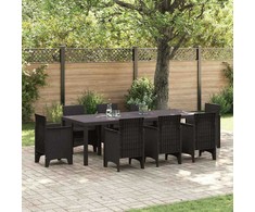 Sodo stalas Ruda 250 x 100 x 73 cm poliratanas