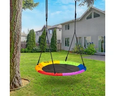 Grandininis pjūklas Sodo sūpynės gandro lizdas 100 cm spalvotos ECOTOYS