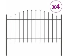 Sodo tvora 4 pcs Pilka 170 x 140 cm