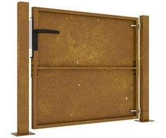 Sodo vartai, 105x80cm, corten plienas