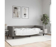 Lova Sofa, taupe spalvos, 100x200cm, audinys