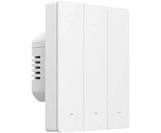 Sonoff SwitchMan ZBM5 Zigbee jungiklis 3 klavišų, baltas 80W