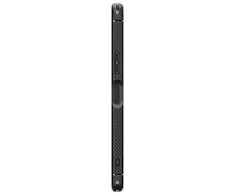 Sony Xperia 10 VI Spigen Rugged Armor matinis dėklas telefonui, juodos spalvos