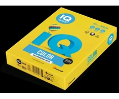 Spalvotas biuro popierius IQ, A4, 80g, IG50, garstyčių geltonos spalvos, 500 lapų