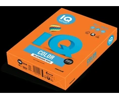 Spalvotas biuro popierius IQ, A4, 80g, OR43, oranžinės spalvos, 500 lapų