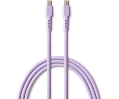 COLORUM laidas USB-C – USB-C 1,8m 3A CK60-CC-09 xLavenda