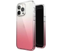 Speck Clear Presidio Perfect-Clear + Ombre - dėklas skirtas Apple iPhone 14 Pro Max su MICROBAN Clear / Vintage Rose Fade