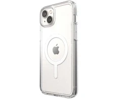 Dėklas Speck Gemshell + MagSafe, skirtas iPhone 14 Plus su puse mikrobano (skaidrus)