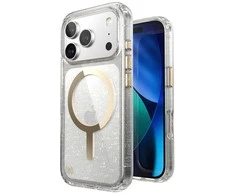 Speck Presidio Lux MagSafe - dėklas Apple iPhone 17 Pro Glitter / Gold Metallic