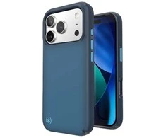Speck Presidio Lux MagSafe - dėklas skirtas Apple iPhone 17 Pro Deep Sea Fade / Juodas / Spell Mėlyna