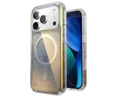 Speck Presidio Lux MagSafe - dėklas skirtas Apple iPhone 17 Pro Hyper Mirror Glitter / Sidabrinis Metallic