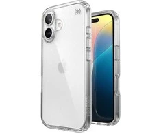 Speck Presidio Perfect-Clear - dėklas skirtas Apple iPhone 16 Clear