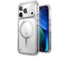 Speck Presidio Perfect Clear MagSafe - dėklas Apple iPhone 17 Pro Clear / Sidabrinis