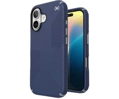 Dėklas Speck Presidio2 Grip do iPhone 16 mėlyna