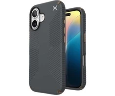 Dėklas Speck Presidio2 Grip do iPhone 16 pilka