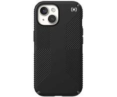 Speck Presidio2 Grip Magsafe - dėklas skirtas Apple iPhone 16e / Apple iPhone 15 / Apple iPhone 14 / Apple iPhone 13 Juodas / Slate Pilkas / Baltas