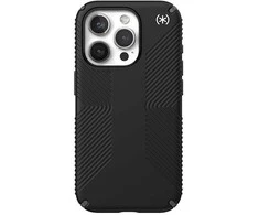 Speck Presidio2 Grip Magsafe - dėklas skirtas Apple iPhone 15 Pro Juodas / Slate Pilkas / Baltas