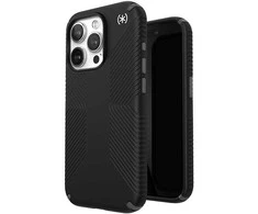 Speck Presidio2 Grip Magsafe - dėklas skirtas Apple iPhone 15 Pro Juodas / Slate Pilkas / Baltas